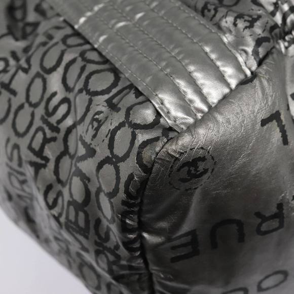 CHANEL Unlimited Tote Bag Nylon Silver CC Auth bs18167 - Picture 12 of 16